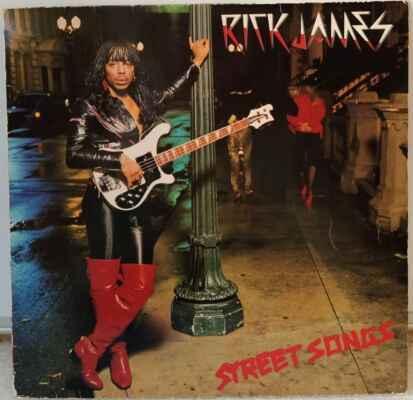 LP Rick James - Street Songs, 1981 EX