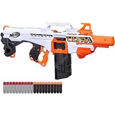 Nefunkční a pouze pro podnikatele: Dětská zbraň Nerf Ultra Select