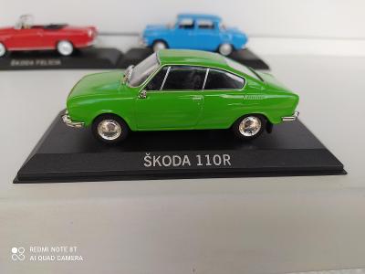 Sportovní  vůz - Škoda 110 R  1:43  ROZBALENO