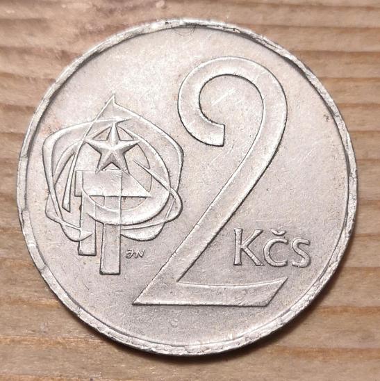 ČESKOSLOVENSKO 2 KČS 1983 F-VF - Numismatika Česko