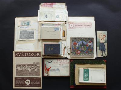Sbírka sokolských papírovin 1900-1940, 32kč/ks