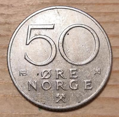 NORSKO 50 ORE 1979 VF
