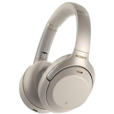 Bezdrátová sluchátka Sony Hi-Res WH-1000XM3, platinově stříbrná 2018