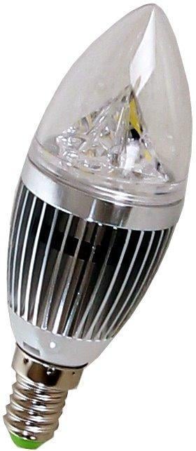 EuroLight LED žárovka E14, 5W, 3000k, QP5001 - svíčka