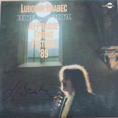 LP - Lubomír Brabec Guitar Live Recital, At Prague Spring Festival ´89