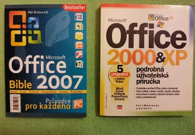 2 x knihy o Microsoft Office