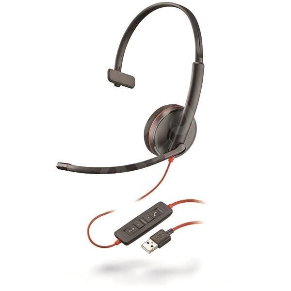 Nefunkční a pouze pro podnikatele: Sluchátka Plantronics 3210, USB-A - Sluchátka, mikrofony