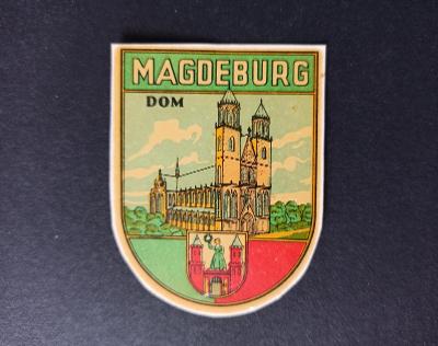 Obtistk na kufr Magdeburg Dom