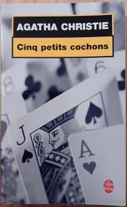 Cinq petits cochons Agatha Christie (kniha v angličtině)