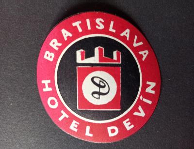 Nálepka  na kufr Bratislava Hotel Devín
