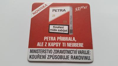 TB01 - reklama tabák cigarety Petra