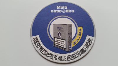TB01 - reklama tabák cigarety BASIC B