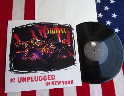 💥 LP: NIRVANA - UNPLUGGED IN NEW YORK, jako nové MINT!!! EU ℗1994