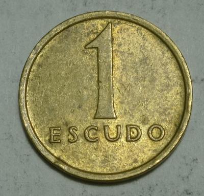Portugalsko 1 escudo 1985 KM# 614