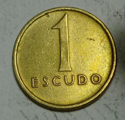 Portugalsko 1 escudo 1981 KM# 614