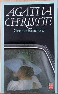 Cinq petits cochons Agatha Christie (kniha v angličtině)