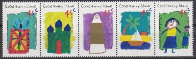 Kokosové ostrovy ** Mi.362-66 Dětské kresby