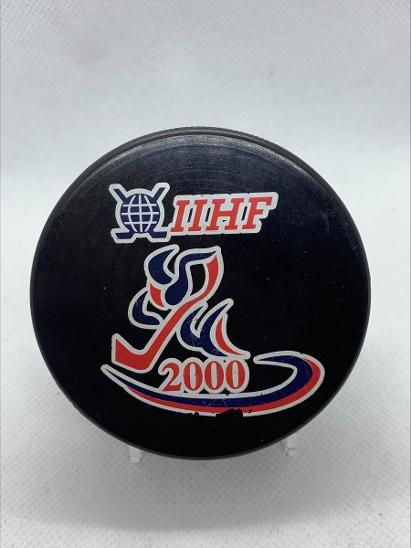 Puk z MS v hokeji 2000 - zápasový  - Puky