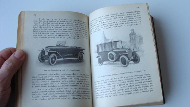 KEC A MALÝ - AUTOMOBIL A JEHO OBSLUHA R.1925 (C54)