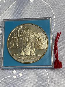500 Kčs Josef LADA 1887-1987 stříbrná mince