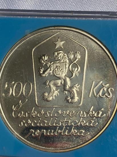 500 Kčs Josef LADA 1887-1987 stříbrná mince - Numismatika Česko