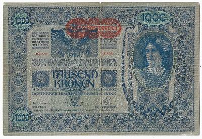 AUSTRIA - 1000 KRONEN - 1902