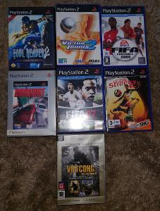 Různé hry pro PlayStation 2 PS2 od korunky