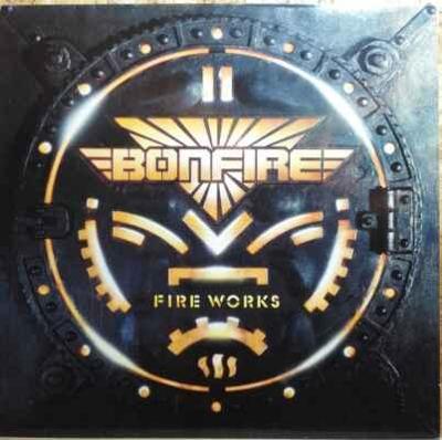 LP Bonfire - Fire Works, 1987 EX
