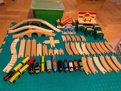 Set - koleje, lokomotivy, vagóny a příslušenství I.