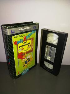 Woody Woodpecker (Datel Woody)- zahraniční VHS s českým rychlodabingem