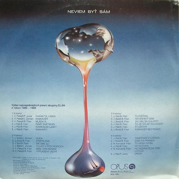 ELAN Neviem byť sám 1987 Opus 2lp - LP / Vinylové desky