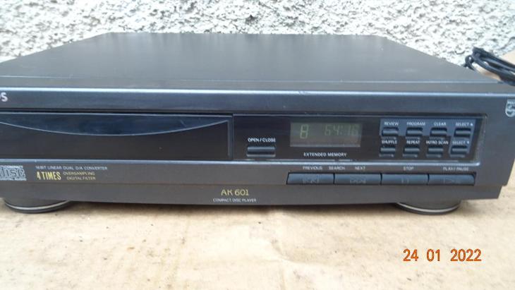 PHILIPS AK 601 Rok 1988 CD přehrávač - TV, audio, video