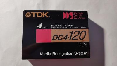 TDK DC4-120R Data Cartridge / Digital Audio Tape (DAT) Made In JAPAN