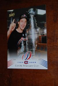 Patrick Roy Montreal UD Centennial Set Coupe Stanley Cup 1909-2009