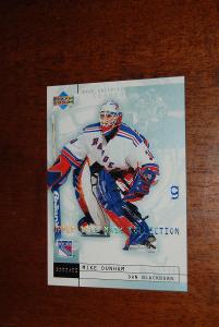 UD Mask Collection 02-03 Mike Dunham New York Rangers 