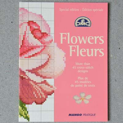zvláštní edice od DMC s předlohami k vyšívání -  květiny