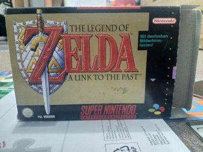 Super Nintendo SNES PAL The Legend of Zelda