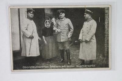 První světová válka / Oberstleutnant von Schwerin ... / Prusko  (o8/1)