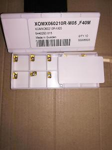 frézovací plátky  SECO XOMX060210R-M05 , F40M