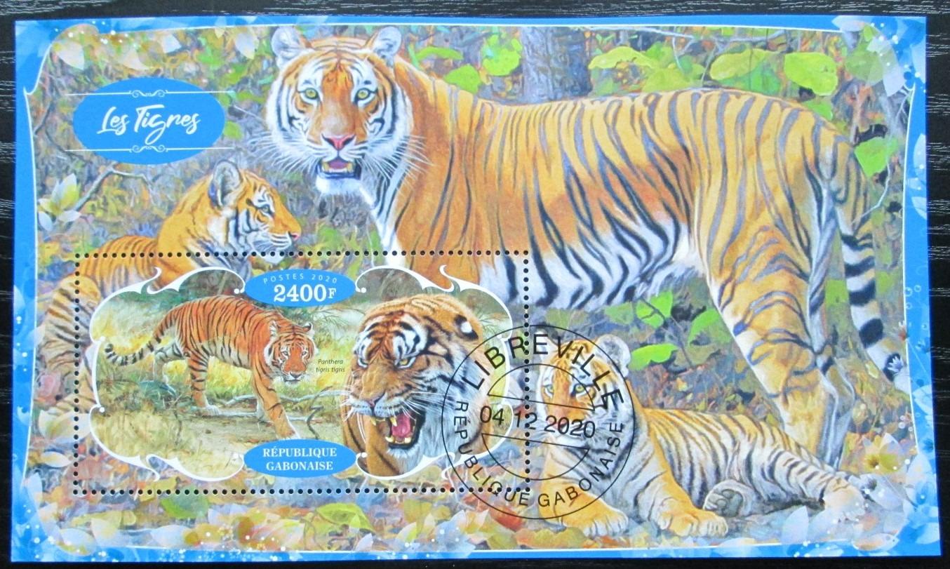 Gabon 2020 Tigre Mi# N/N 2568 - Známky fauna