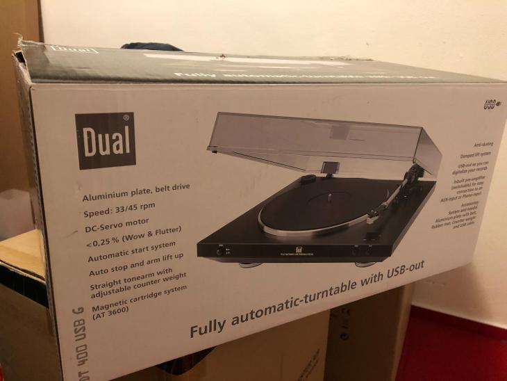 Gramofon DUAL DT 400  - Hi-Fi komponenty