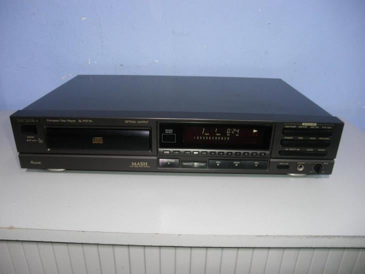 CD TECHNICS - COMPACT DISC PLAYER SL-P 377A  - OPTICAL OUTPUT - TV, audio, video