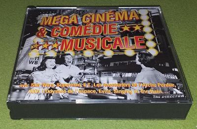 4 x CD Mega Cinéma & Comédie Musicale