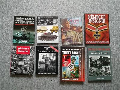 Kolekce knih 8ks WWII Nacistické Německo, 2.sv. válka