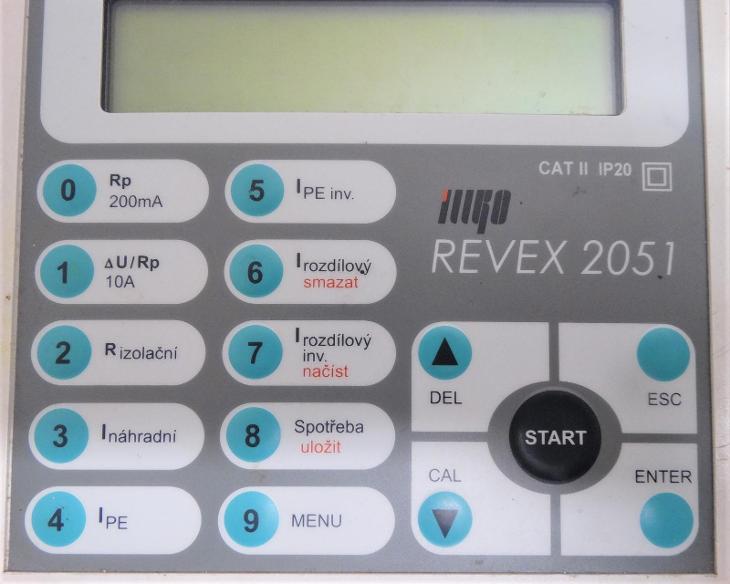 Měřič REVEX 2051 – přístroj pro kontroly a revize el. spotřebičů - Měřicí přístroje