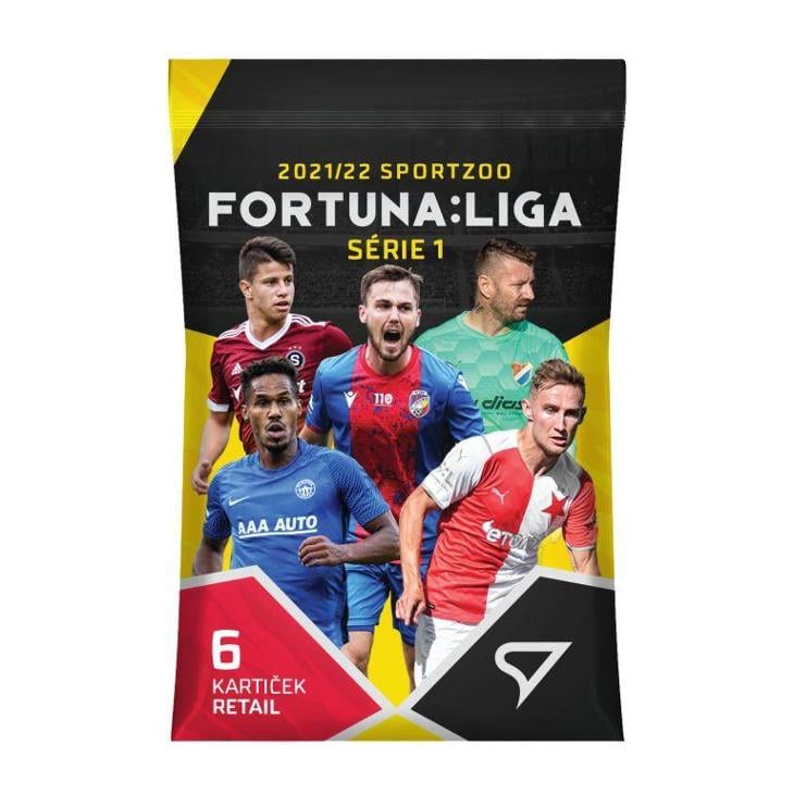 Fotbalové kartičky Fortuna Liga SportZoo 2021/22 - BALÍČEK RETAIL  - Sportovní karty