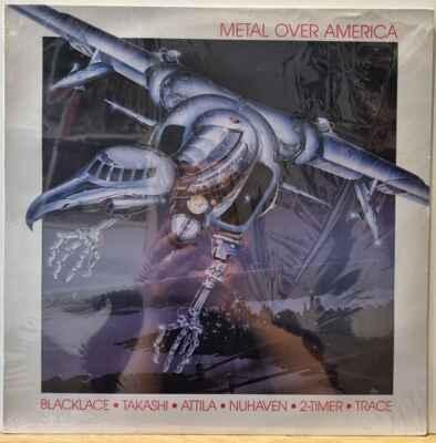 LP Various - Metal Over America, 1984 EX