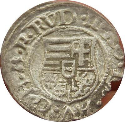 Rudolf II. 1580 K.B denár