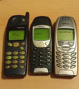 Mobilní telefony Nokia 5110, 6210, 6310i