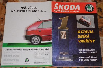 ŠKODA FELICIA / FELICIA ATLA / OCTAVIA / WRC - ŠKODA AUTO REVUE 1/1997
